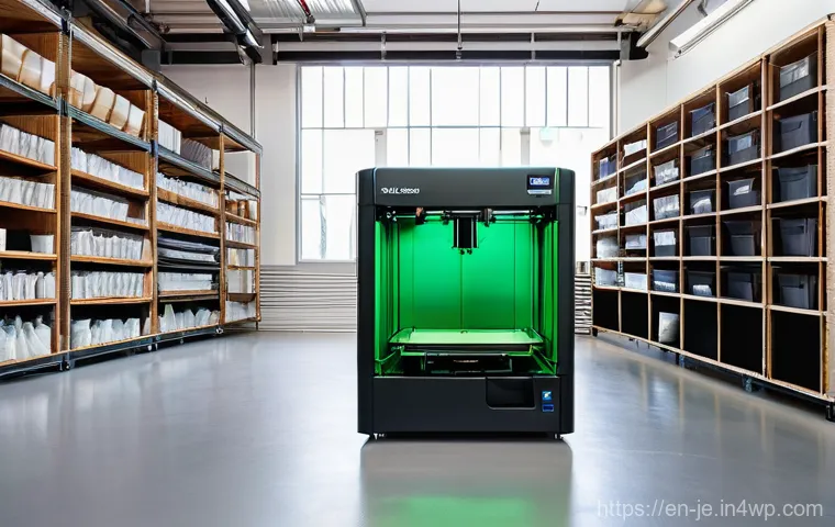 D 프린팅 패션 아이템의 유통 경로 분석 - Personalized Perfection: The Bespoke 3D Fashion Experience**

*   **Prompt:** A bright, modern retai...