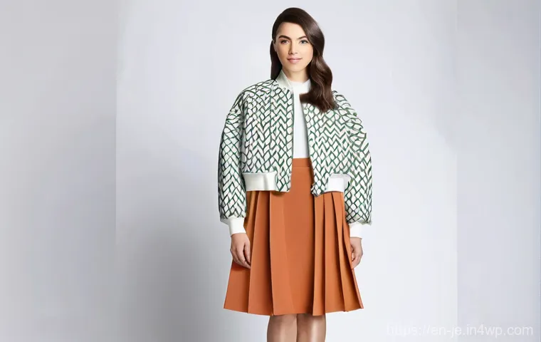 D 프린팅 패션의 브랜드 사례 연구 - **Prompt 1: Iris van Herpen's Architectural Haute Couture**
    "A female model, captured mid-stride...